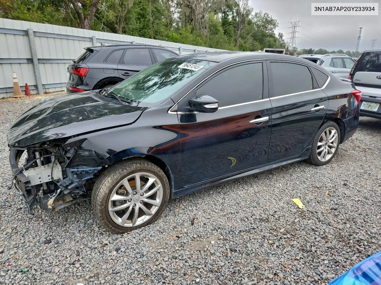 3N1AB7AP2GY233934 2016 Nissan Sentra S