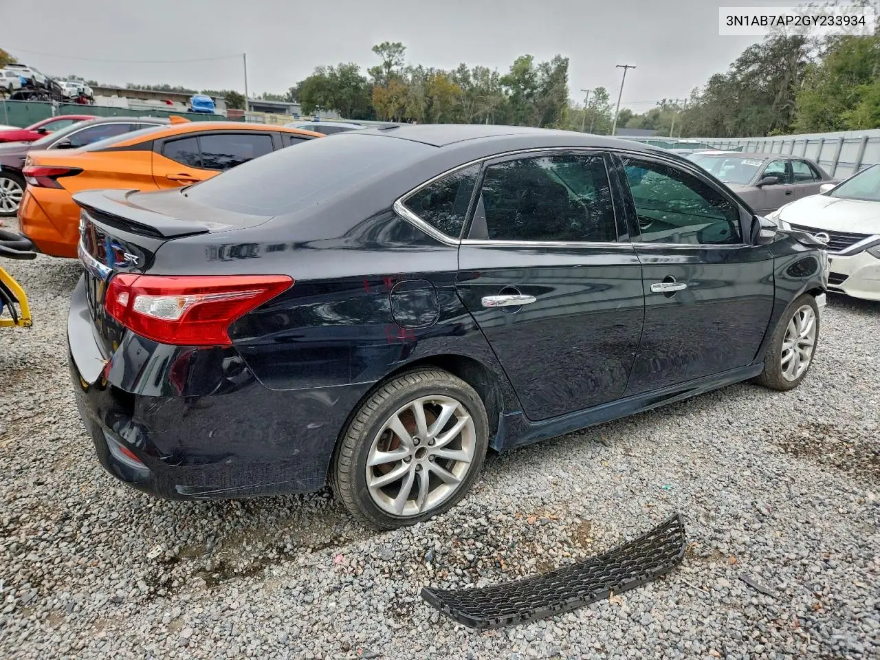 3N1AB7AP2GY233934 2016 Nissan Sentra S