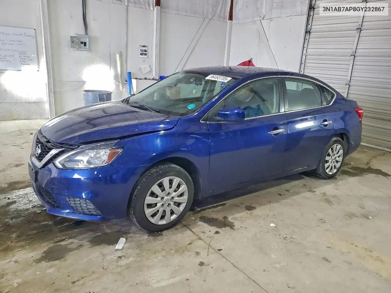 3N1AB7AP8GY232867 2016 Nissan Sentra S
