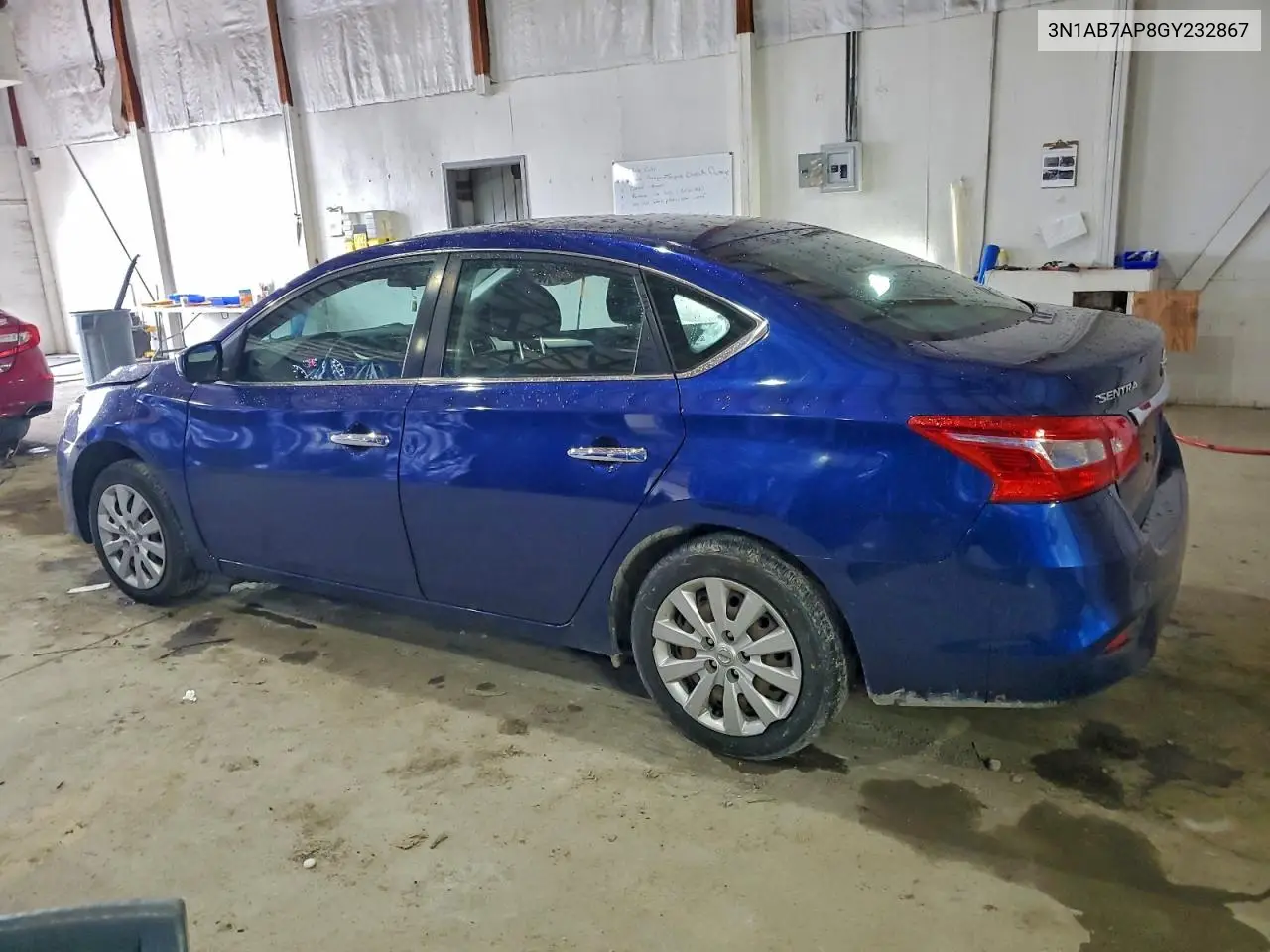3N1AB7AP8GY232867 2016 Nissan Sentra S