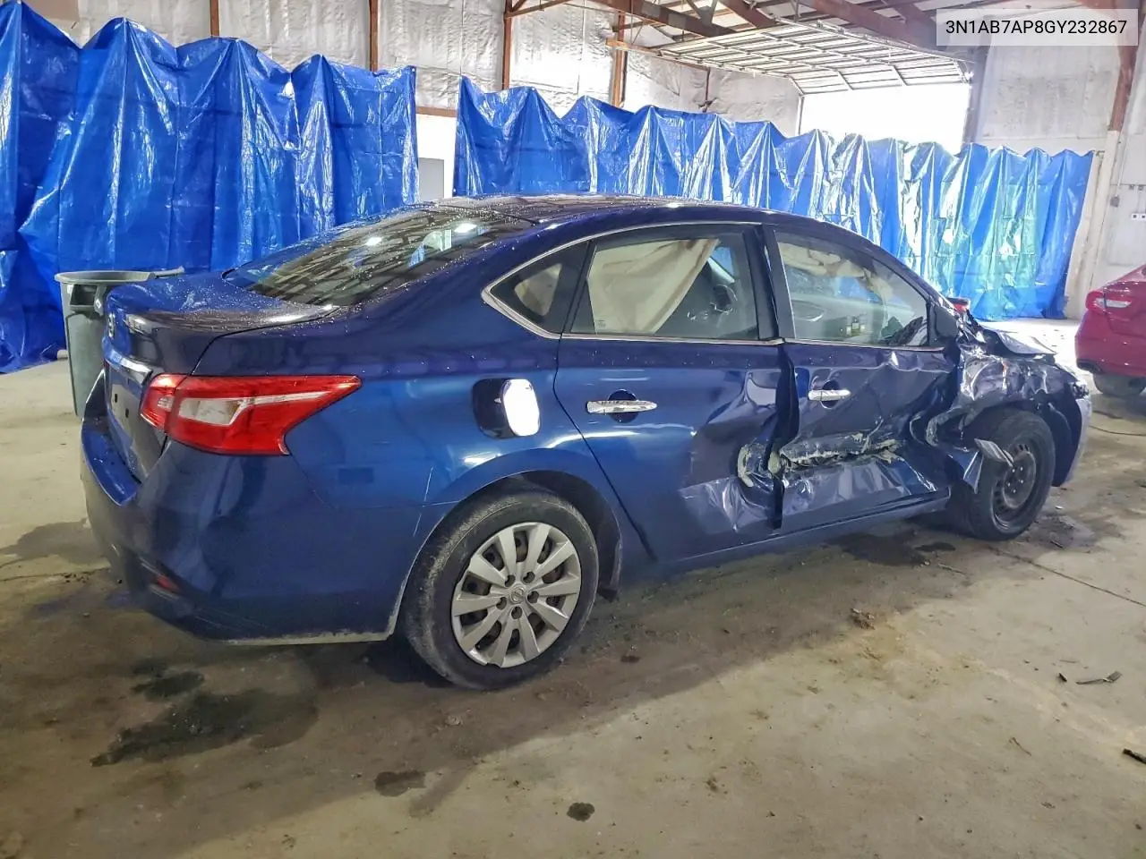 3N1AB7AP8GY232867 2016 Nissan Sentra S