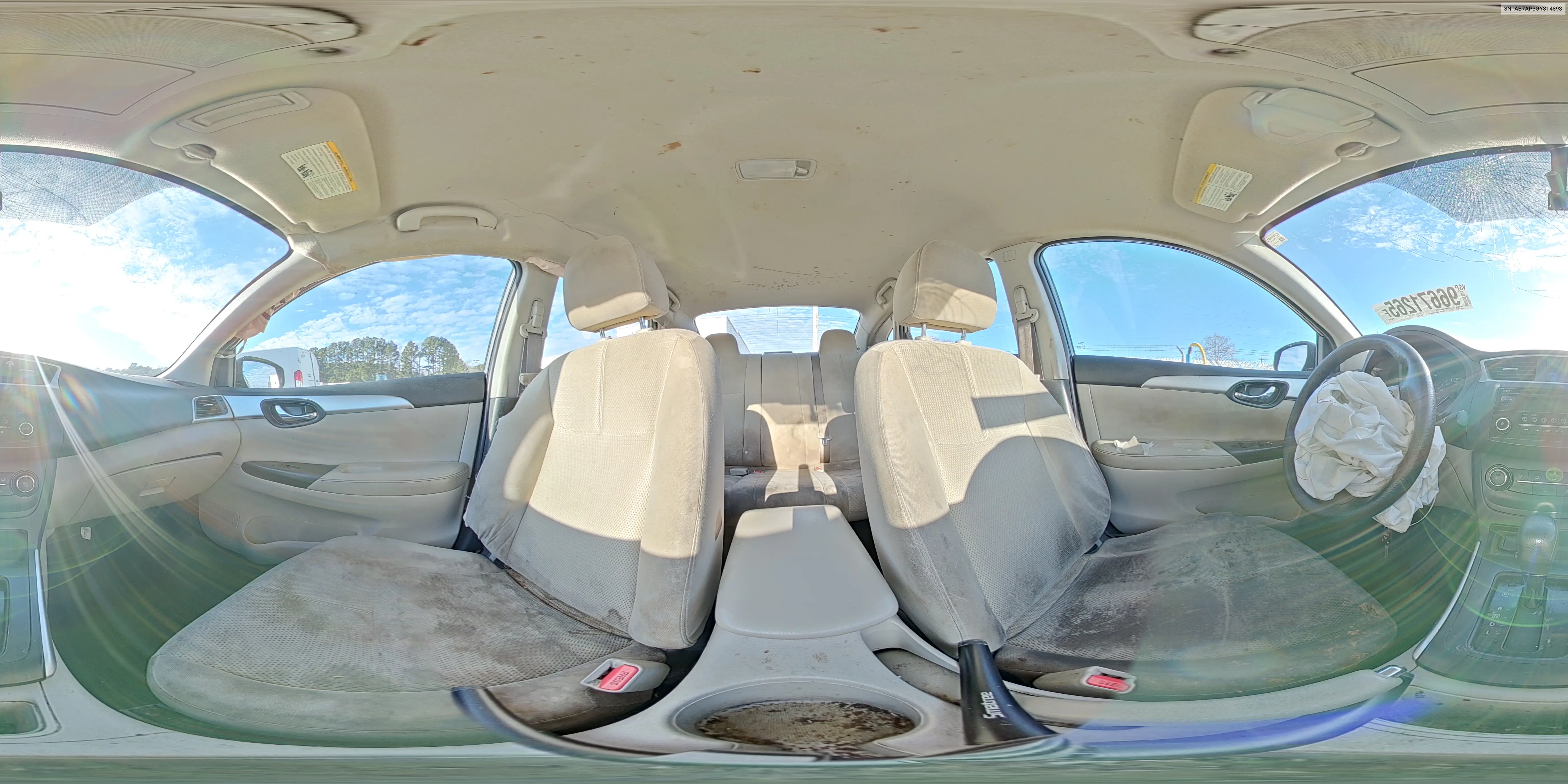 3N1AB7AP3GY314893 2016 Nissan Sentra S