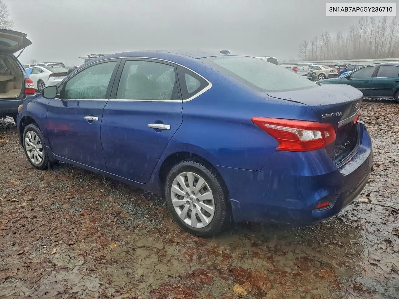 3N1AB7AP6GY236710 2016 Nissan Sentra S