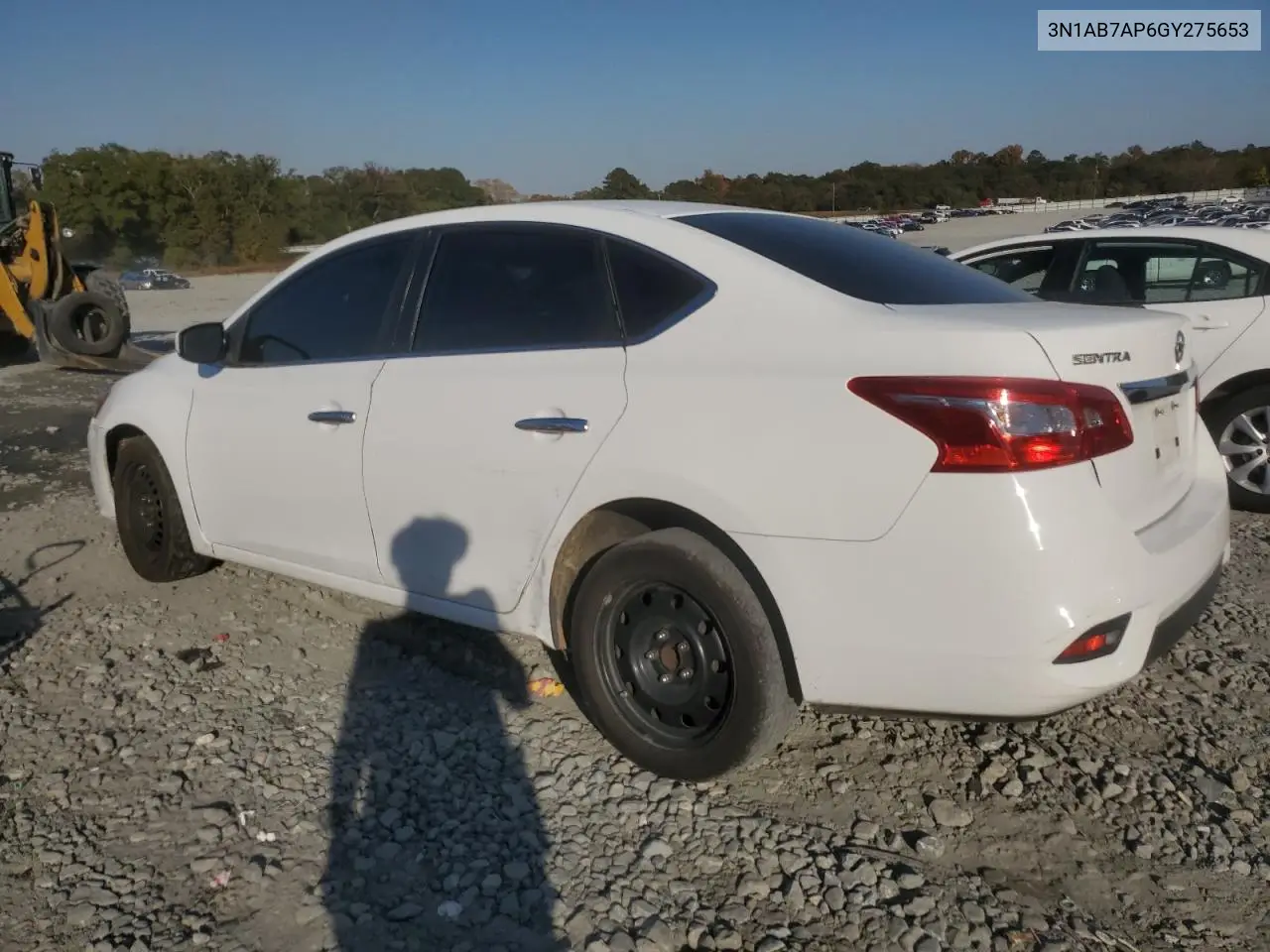 3N1AB7AP6GY275653 2016 Nissan Sentra S