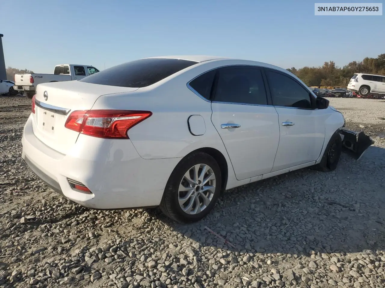3N1AB7AP6GY275653 2016 Nissan Sentra S