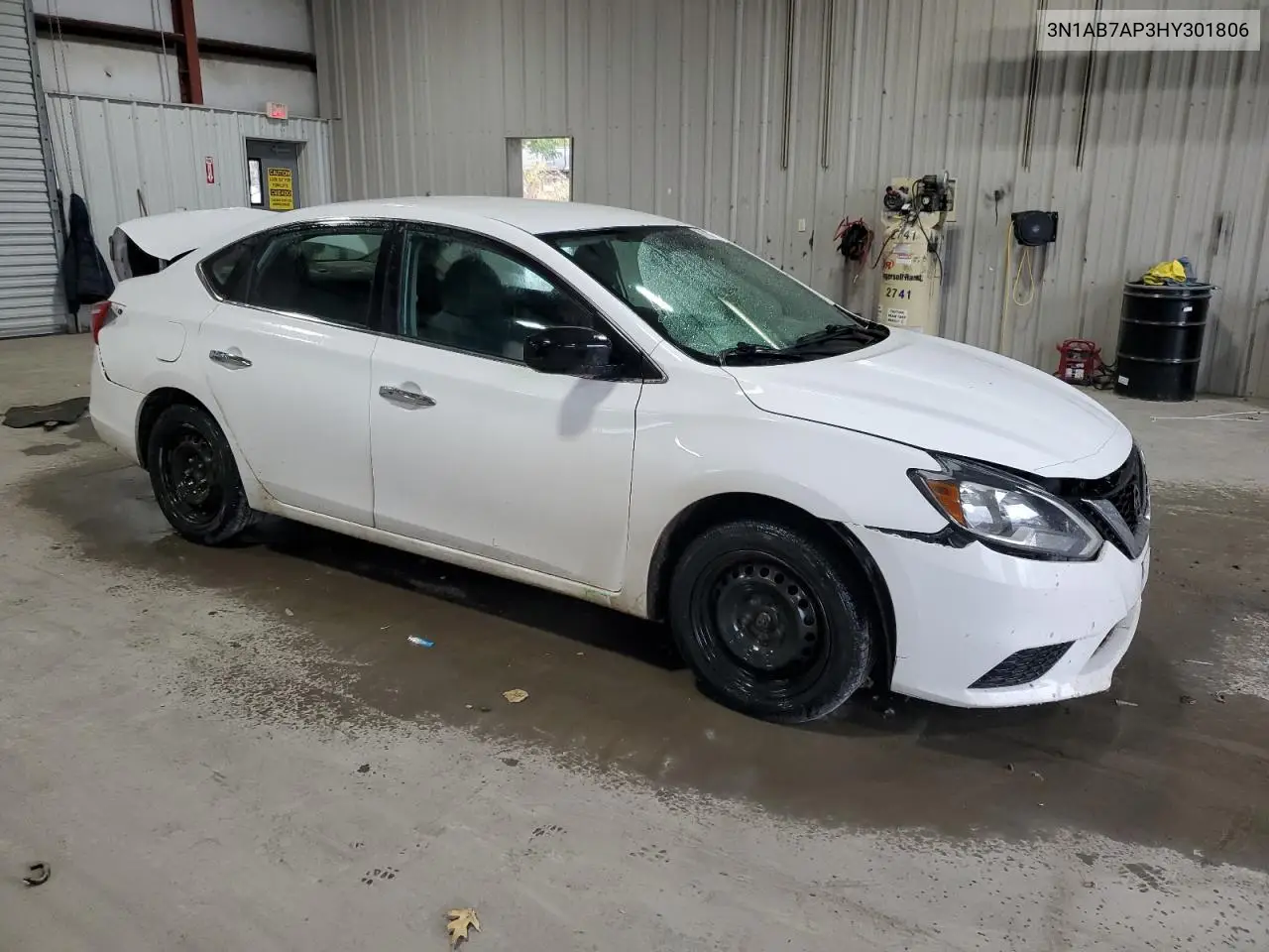 3N1AB7AP3HY301806 2017 Nissan Sentra S