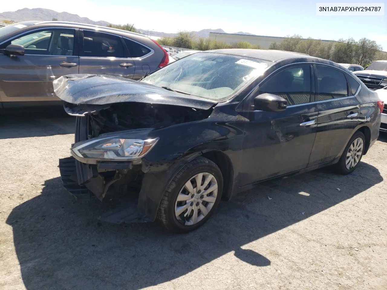 3N1AB7APXHY294787 2017 Nissan Sentra S