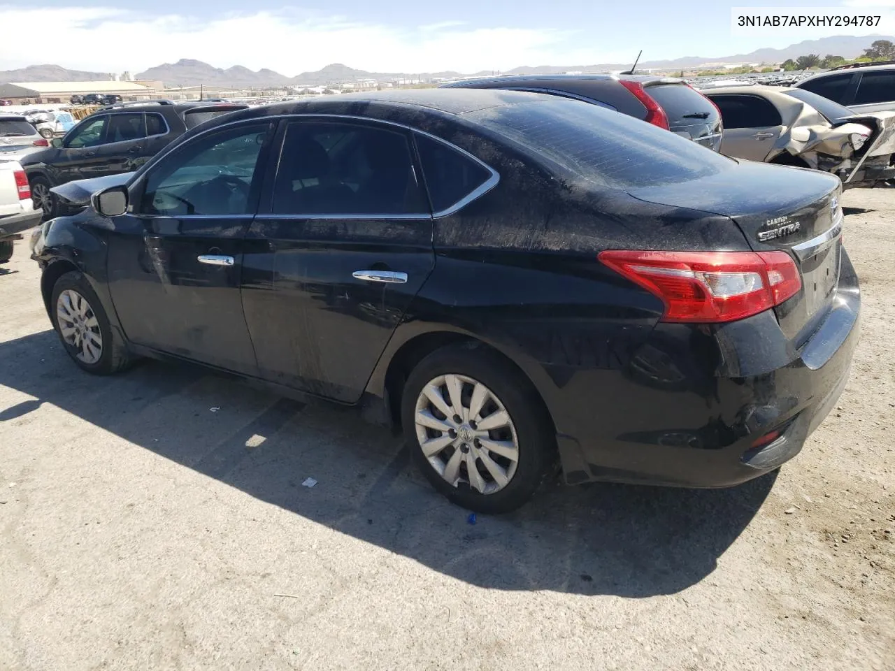 2017 Nissan Sentra S VIN: 3N1AB7APXHY294787 Lot: 51771314