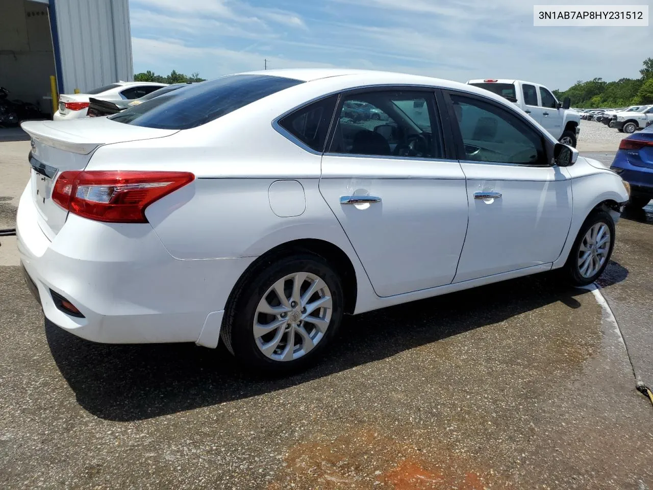 2017 Nissan Sentra S VIN: 3N1AB7AP8HY231512 Lot: 57086314