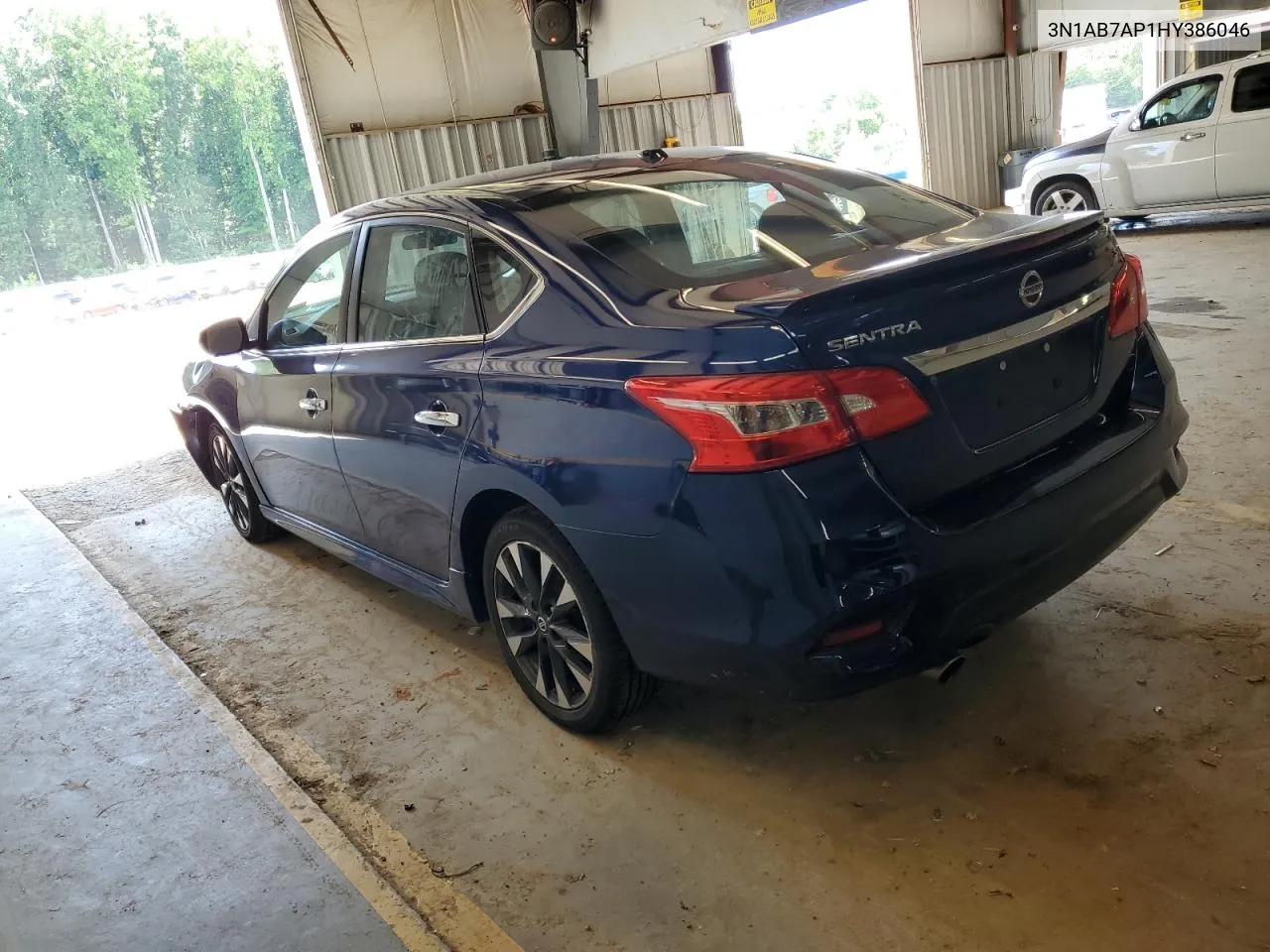 3N1AB7AP1HY386046 2017 Nissan Sentra S