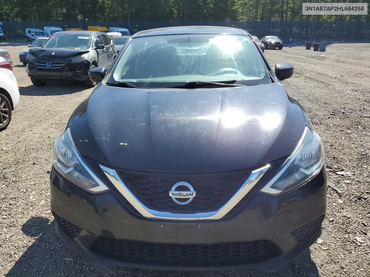 3N1AB7AP2HL684358 2017 Nissan Sentra S