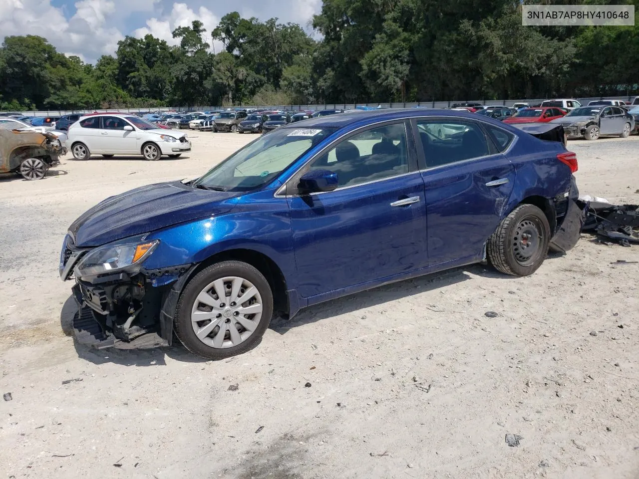 2017 Nissan Sentra S VIN: 3N1AB7AP8HY410648 Lot: 60714064