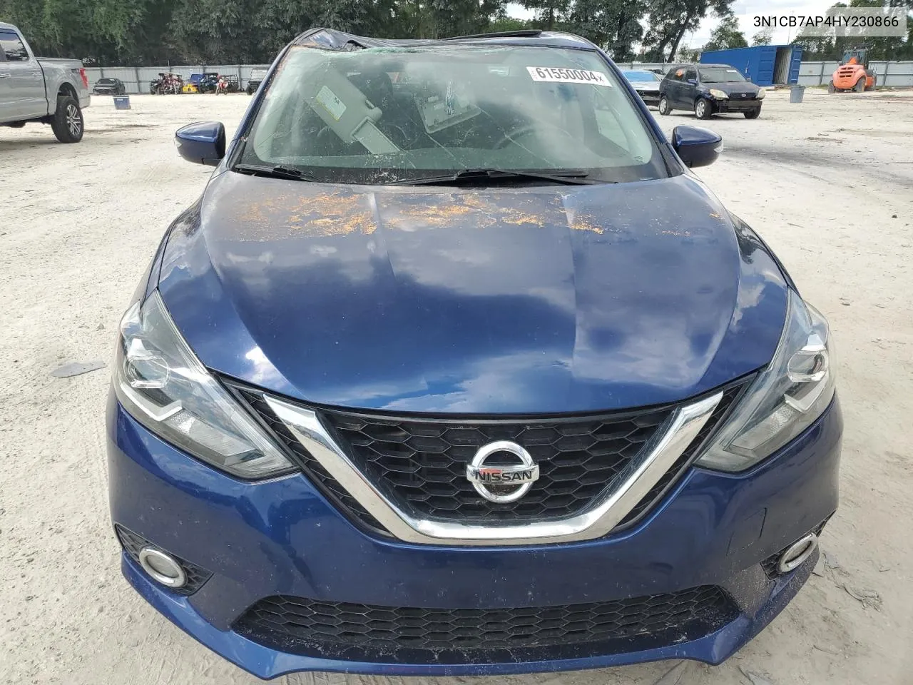 2017 Nissan Sentra Sr Turbo VIN: 3N1CB7AP4HY230866 Lot: 61550004