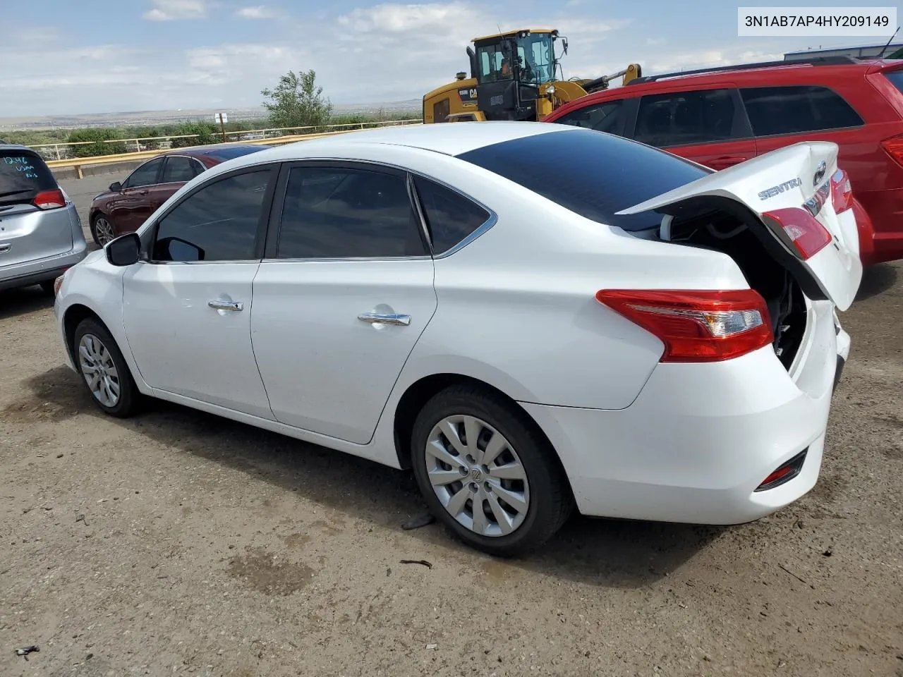 2017 Nissan Sentra S VIN: 3N1AB7AP4HY209149 Lot: 62114274