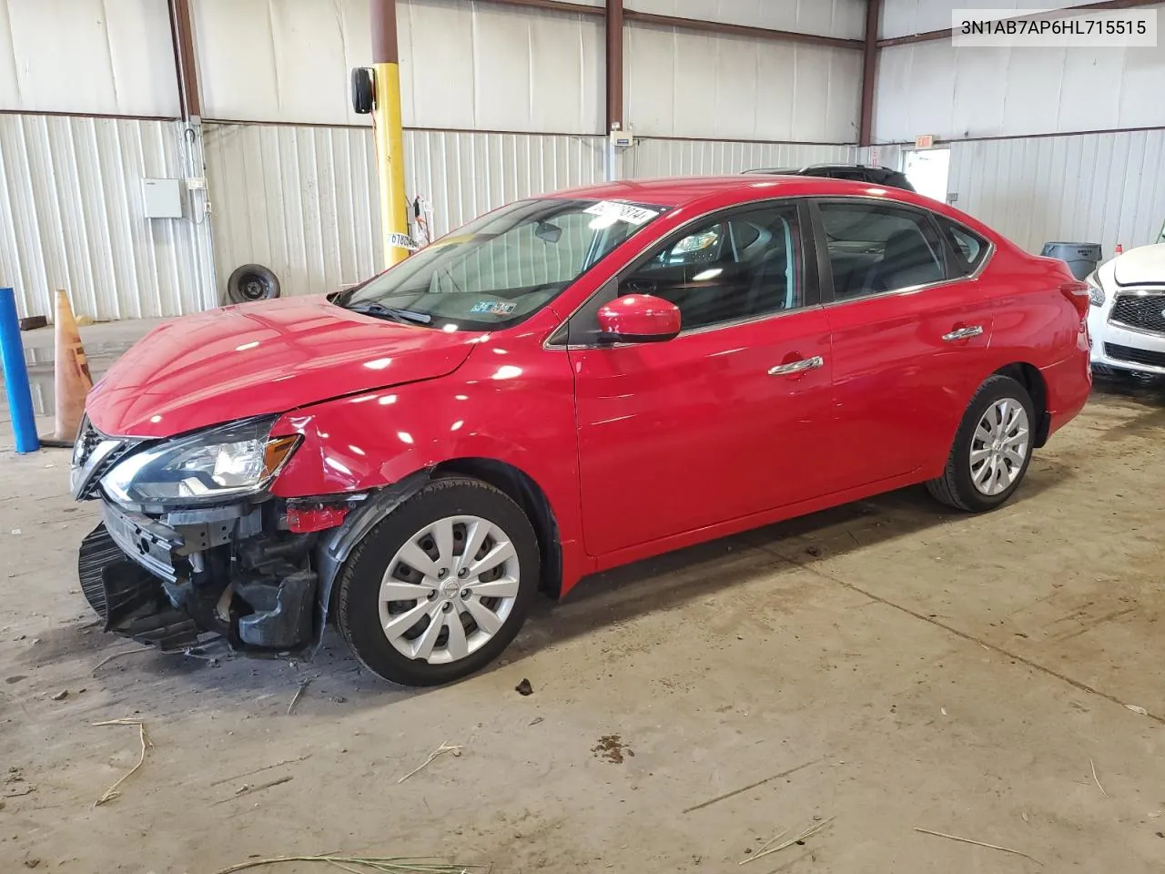 2017 Nissan Sentra S VIN: 3N1AB7AP6HL715515 Lot: 62228814