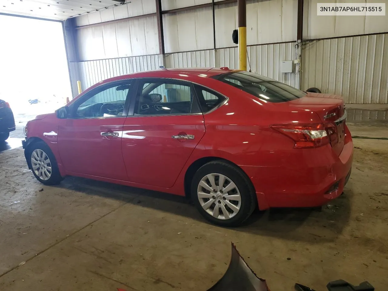 2017 Nissan Sentra S VIN: 3N1AB7AP6HL715515 Lot: 62228814