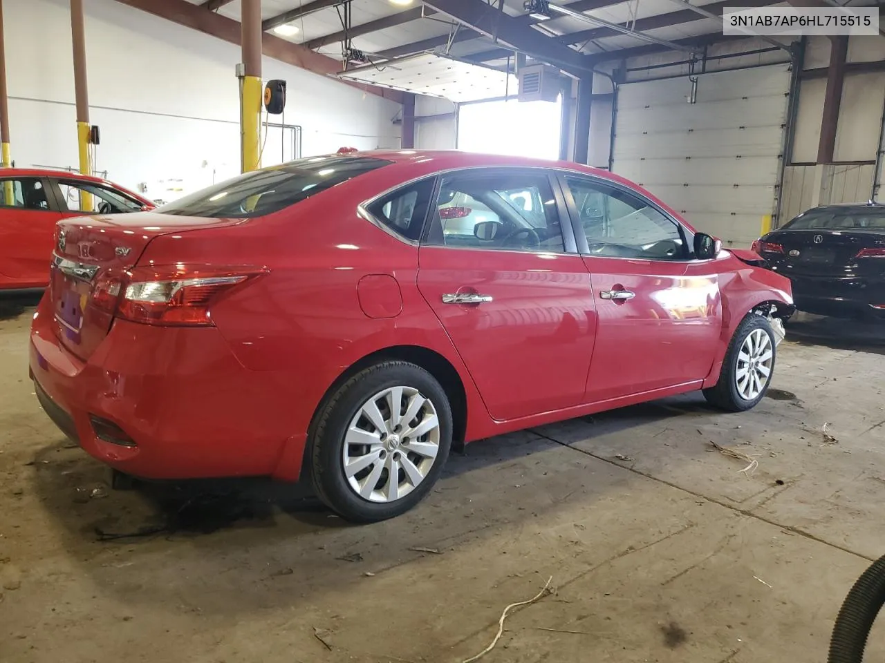 2017 Nissan Sentra S VIN: 3N1AB7AP6HL715515 Lot: 62228814