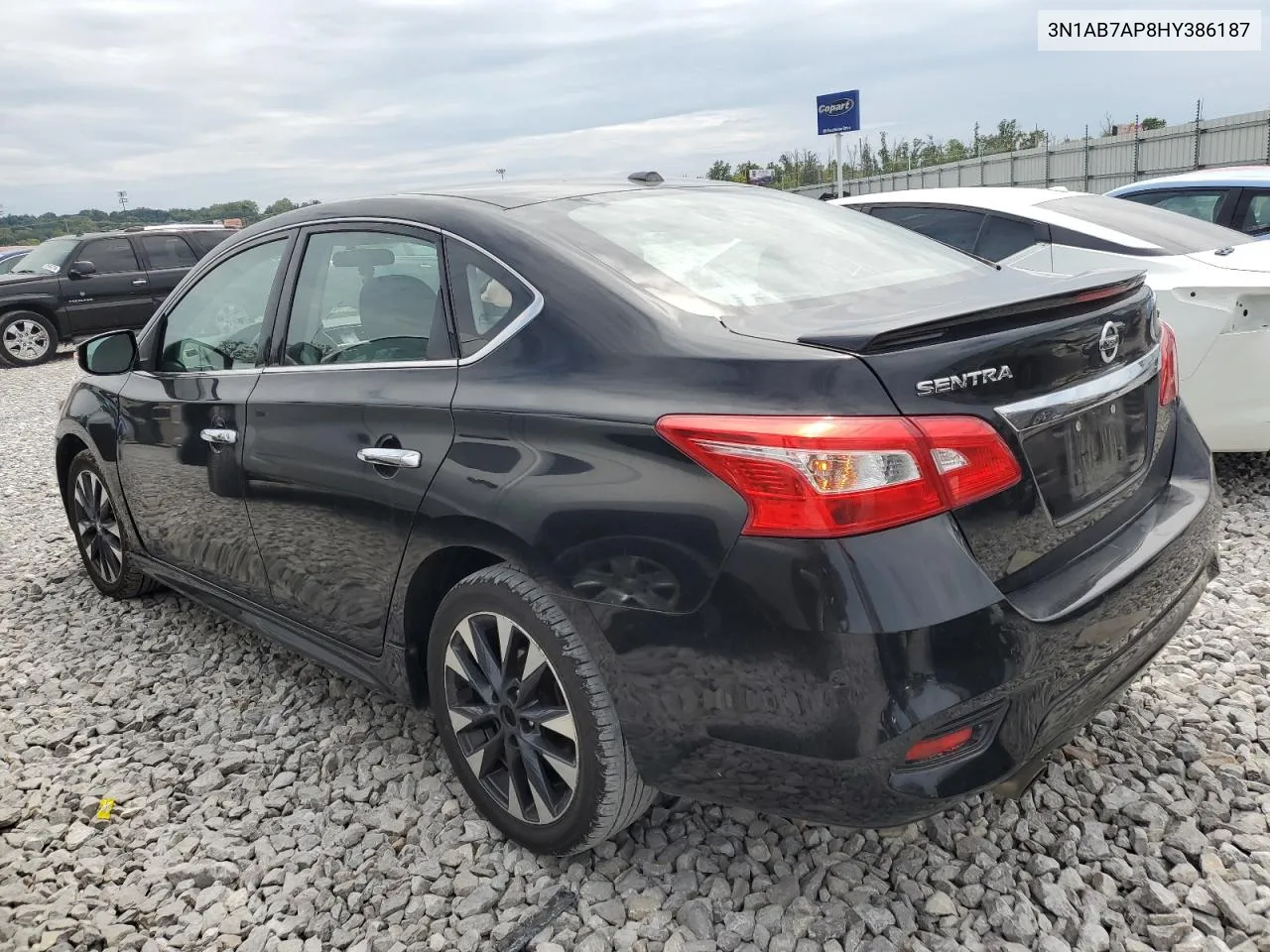 2017 Nissan Sentra S VIN: 3N1AB7AP8HY386187 Lot: 68170974