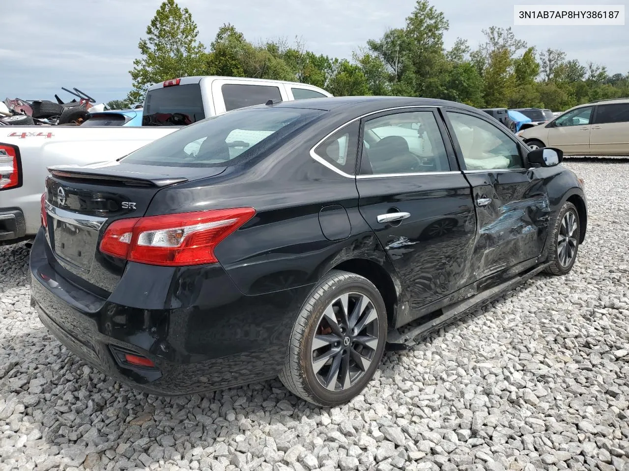 3N1AB7AP8HY386187 2017 Nissan Sentra S