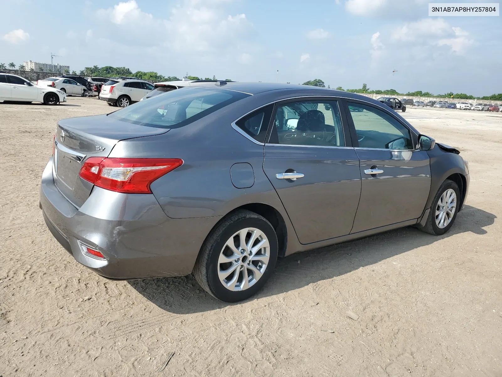 2017 Nissan Sentra S VIN: 3N1AB7AP8HY257804 Lot: 68494884