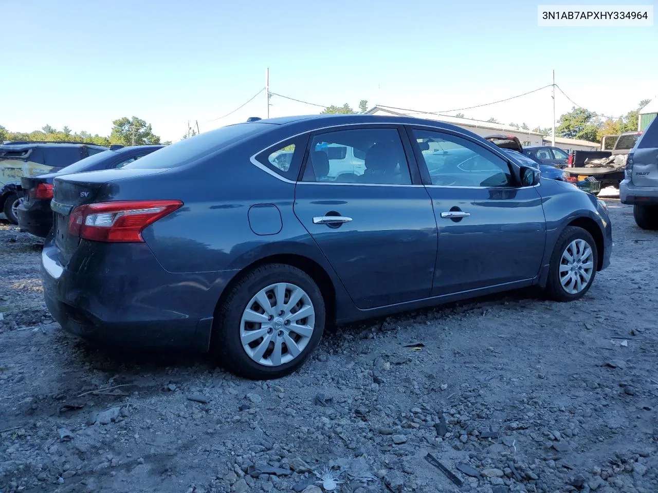 3N1AB7APXHY334964 2017 Nissan Sentra S