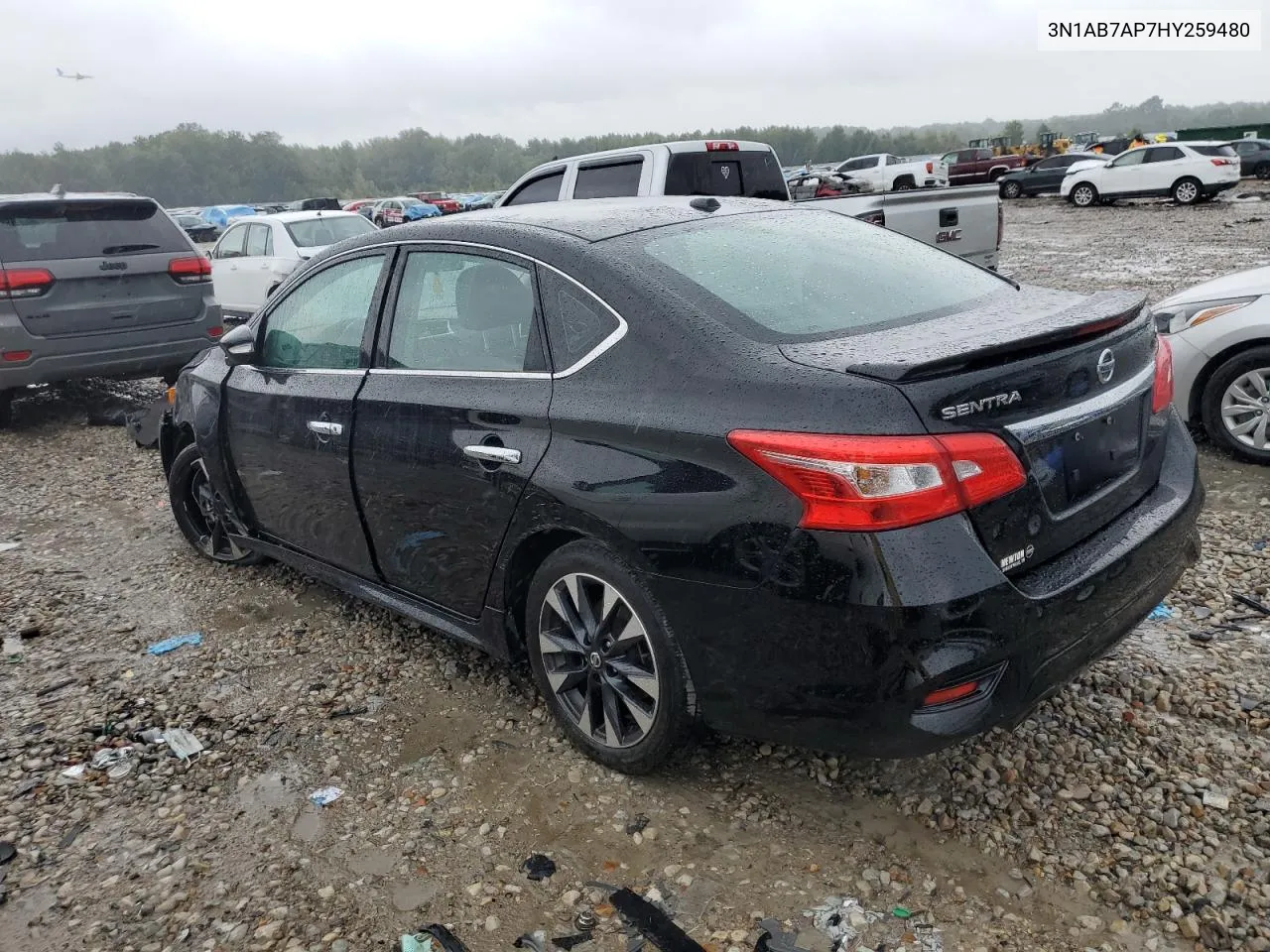 2017 Nissan Sentra S VIN: 3N1AB7AP7HY259480 Lot: 71244294