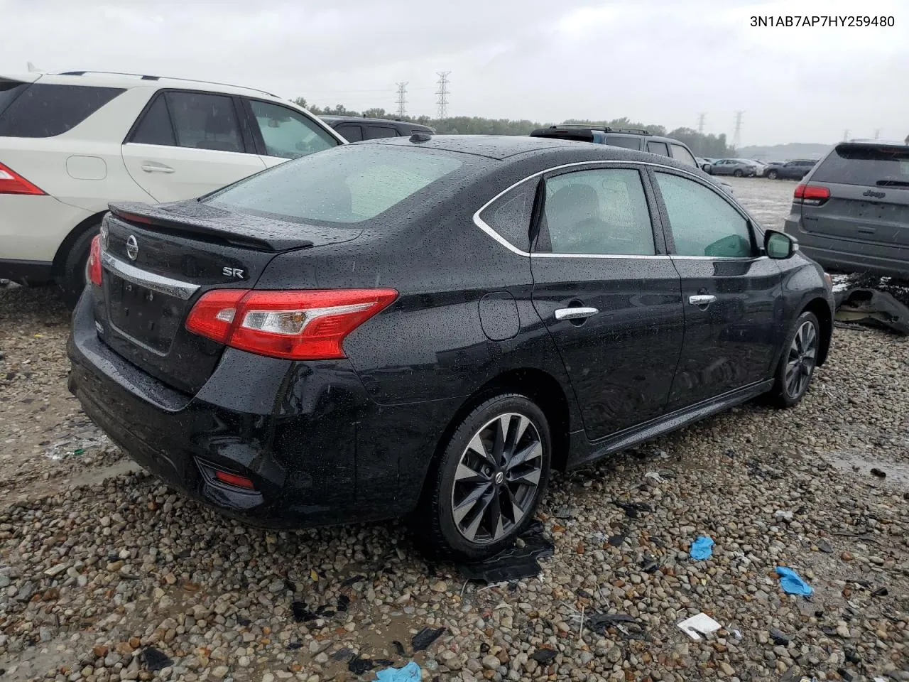 2017 Nissan Sentra S VIN: 3N1AB7AP7HY259480 Lot: 71244294