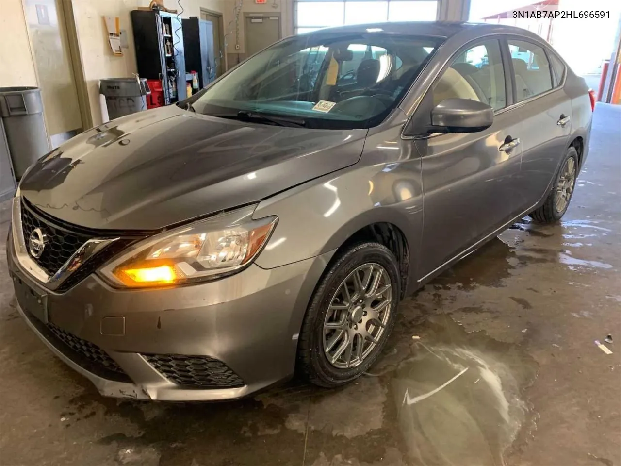 3N1AB7AP2HL696591 2017 Nissan Sentra S