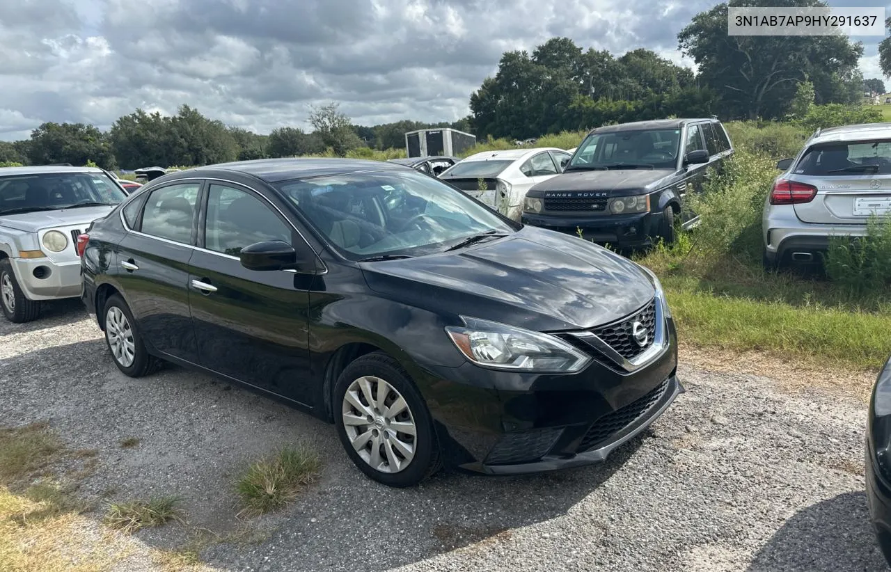 2017 Nissan Sentra S VIN: 3N1AB7AP9HY291637 Lot: 73376014