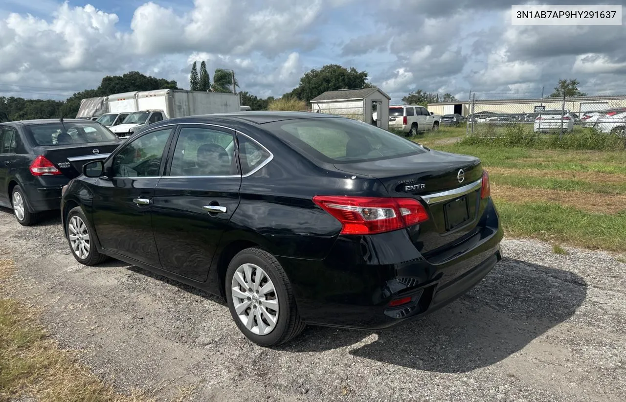 3N1AB7AP9HY291637 2017 Nissan Sentra S