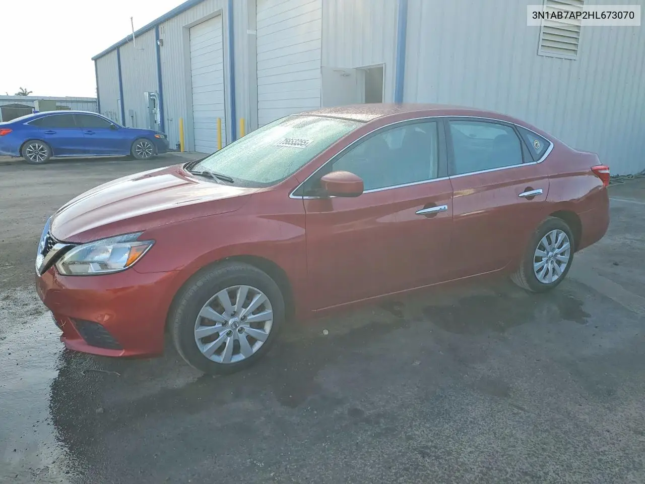 3N1AB7AP2HL673070 2017 Nissan Sentra S