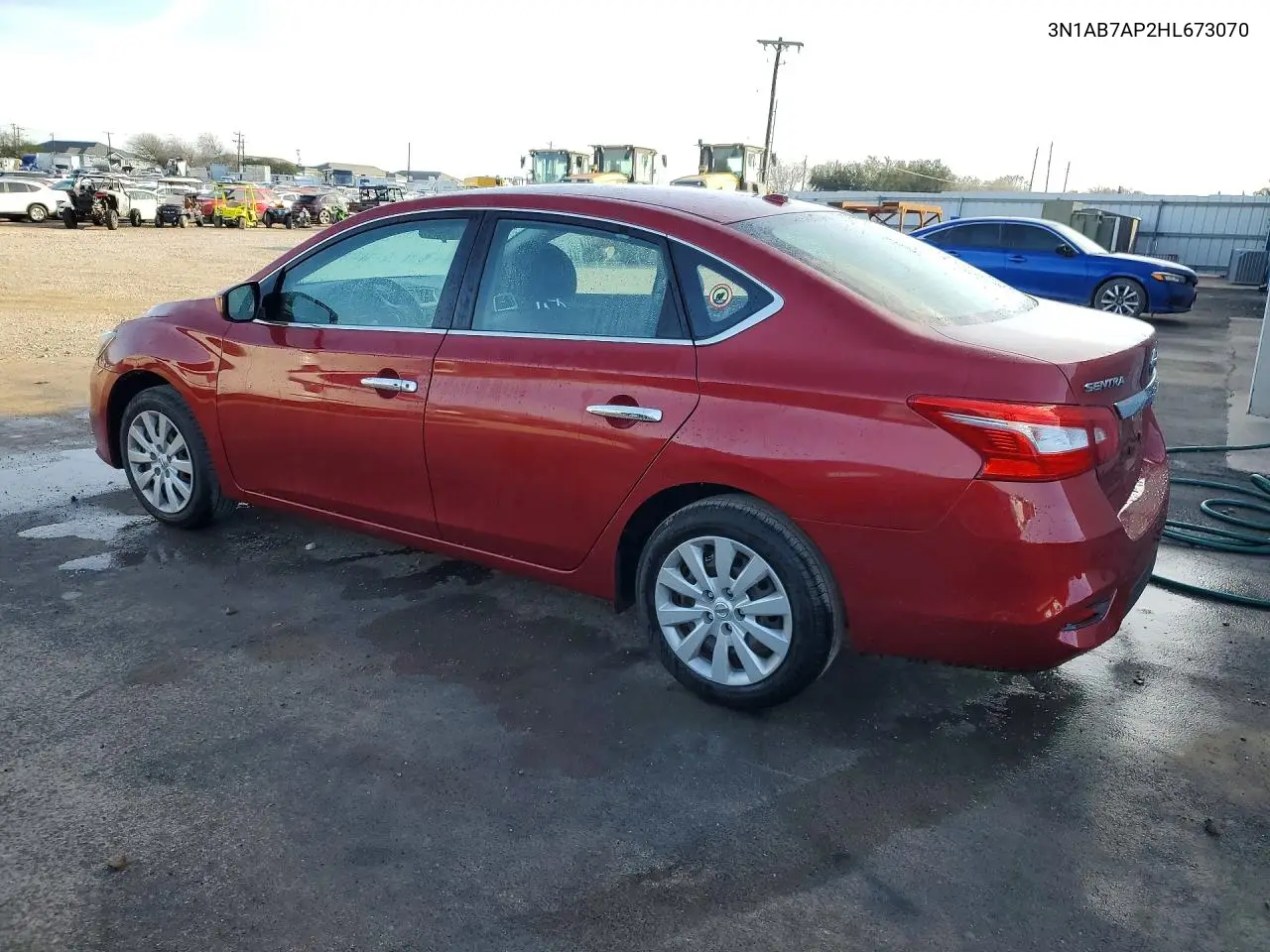 3N1AB7AP2HL673070 2017 Nissan Sentra S