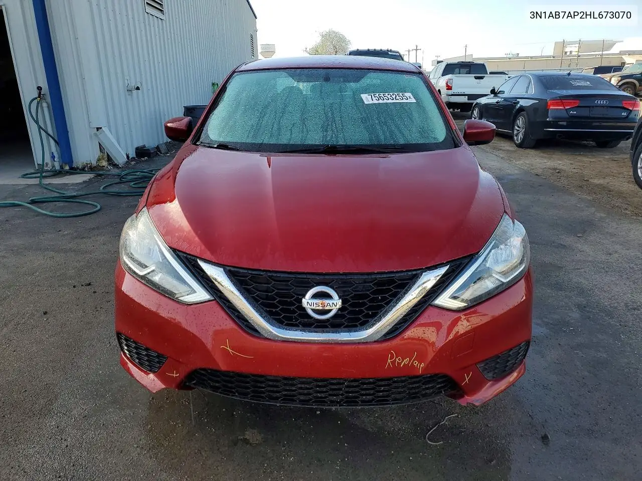 3N1AB7AP2HL673070 2017 Nissan Sentra S