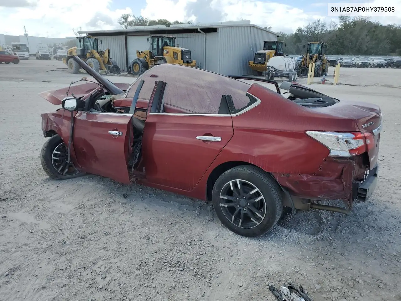 3N1AB7AP0HY379508 2017 Nissan Sentra S