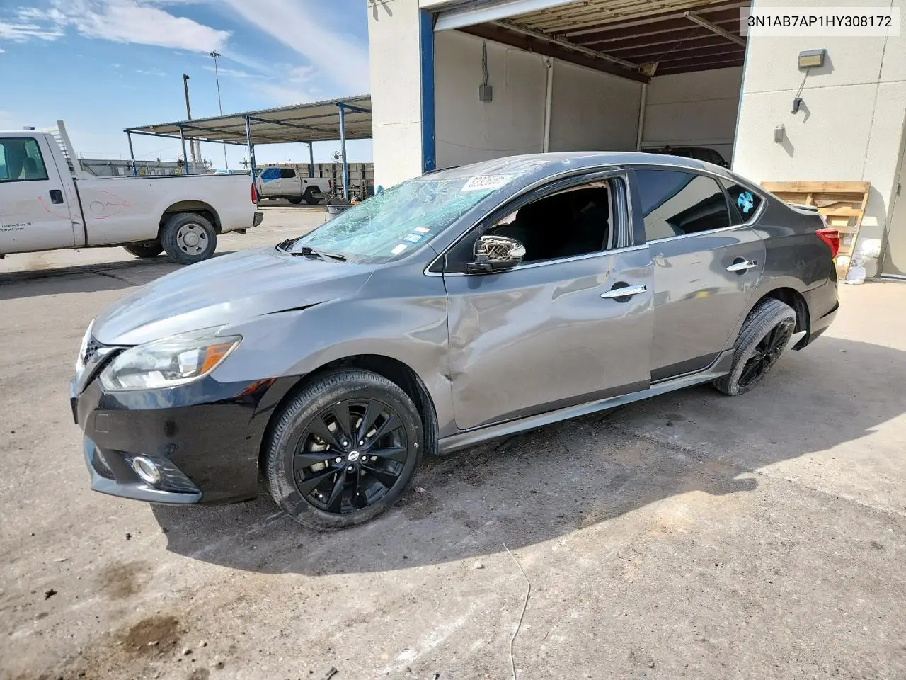 3N1AB7AP1HY308172 2017 Nissan Sentra S