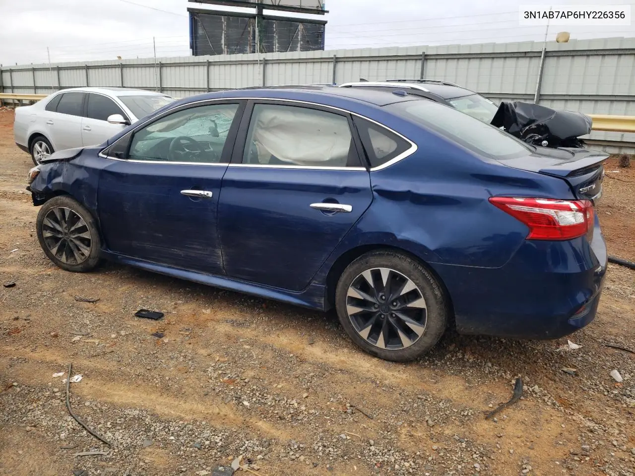 3N1AB7AP6HY226356 2017 Nissan Sentra S