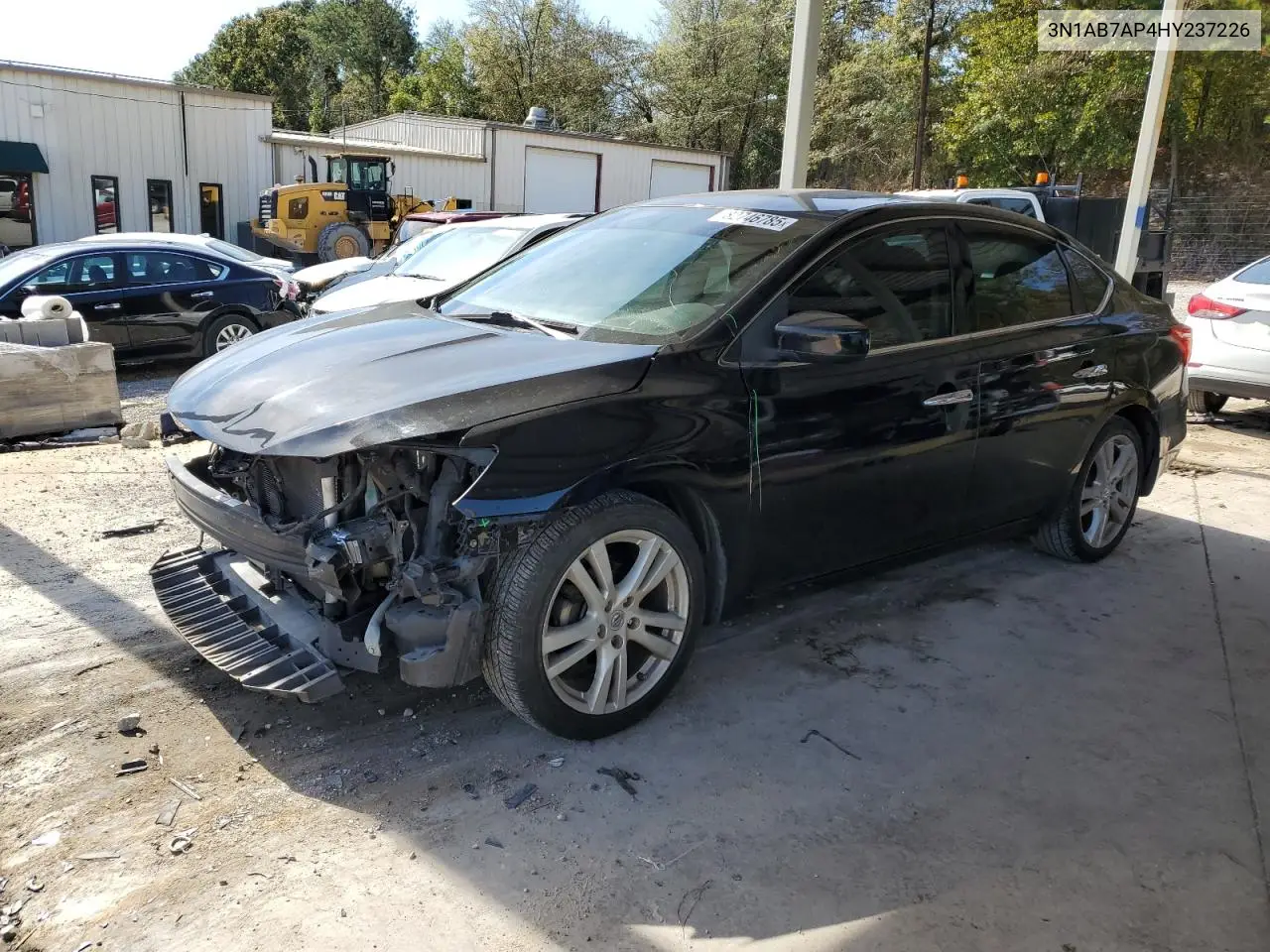 3N1AB7AP4HY237226 2017 Nissan Sentra S