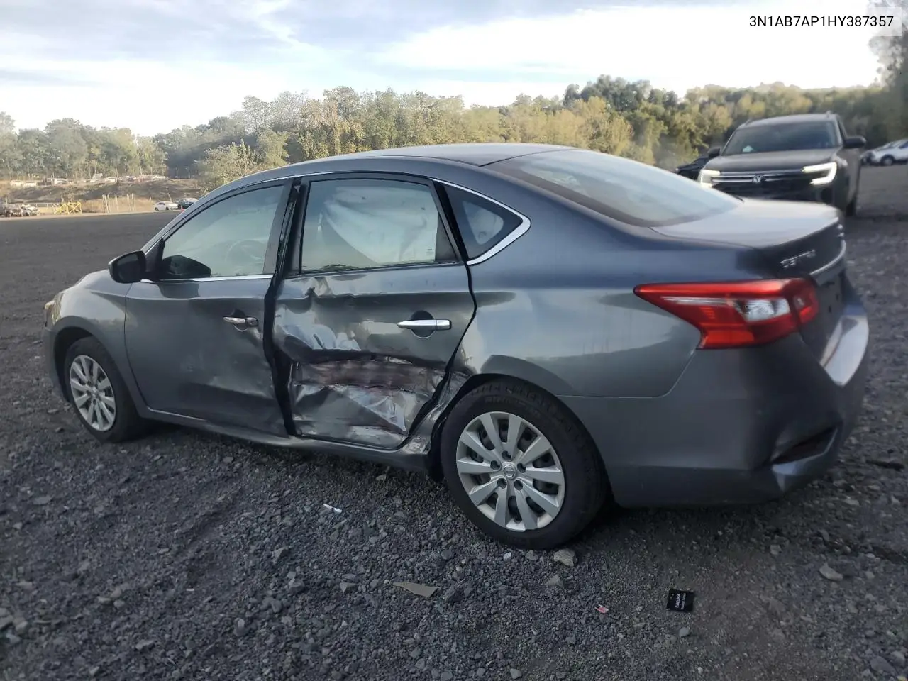 3N1AB7AP1HY387357 2017 Nissan Sentra S