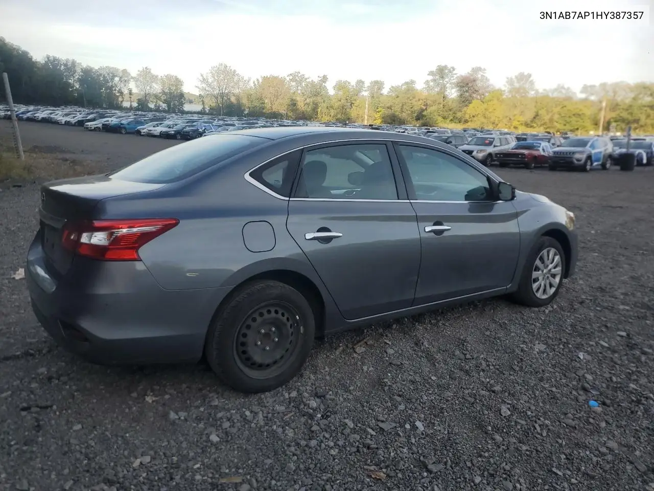 3N1AB7AP1HY387357 2017 Nissan Sentra S