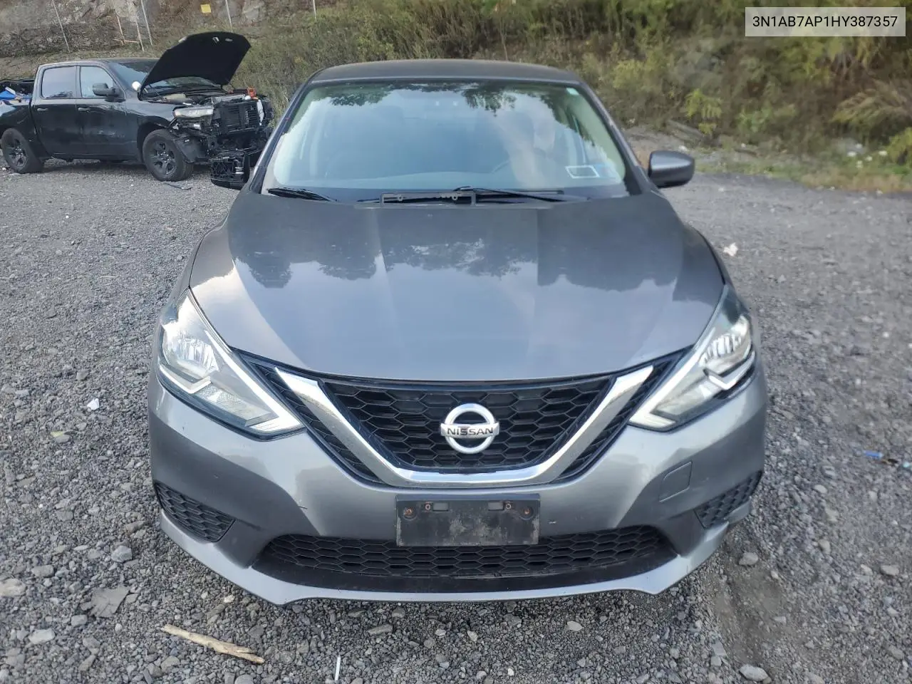 3N1AB7AP1HY387357 2017 Nissan Sentra S