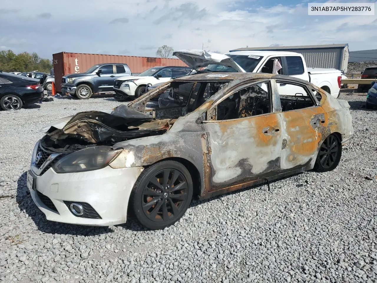 3N1AB7AP5HY283776 2017 Nissan Sentra S