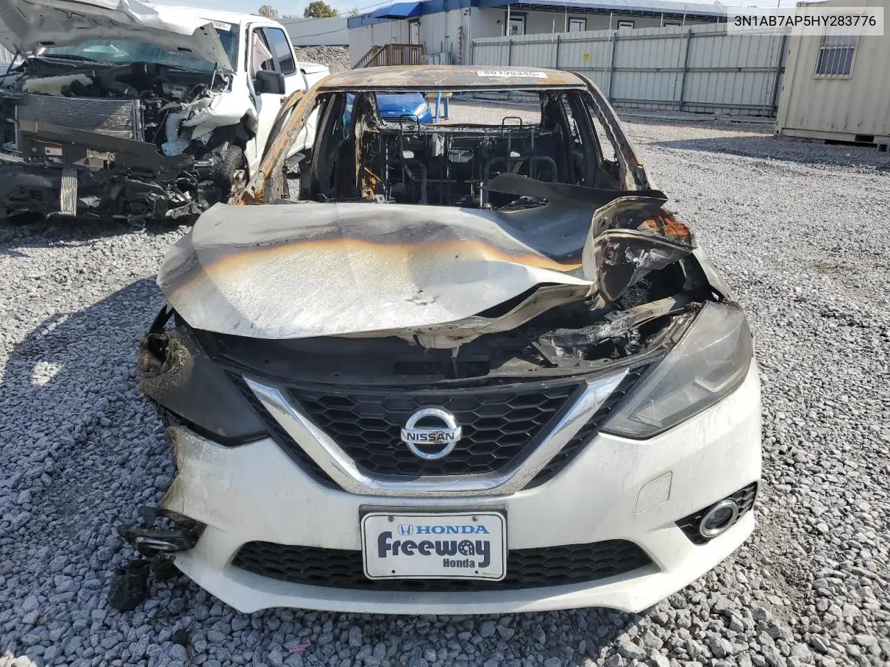 3N1AB7AP5HY283776 2017 Nissan Sentra S