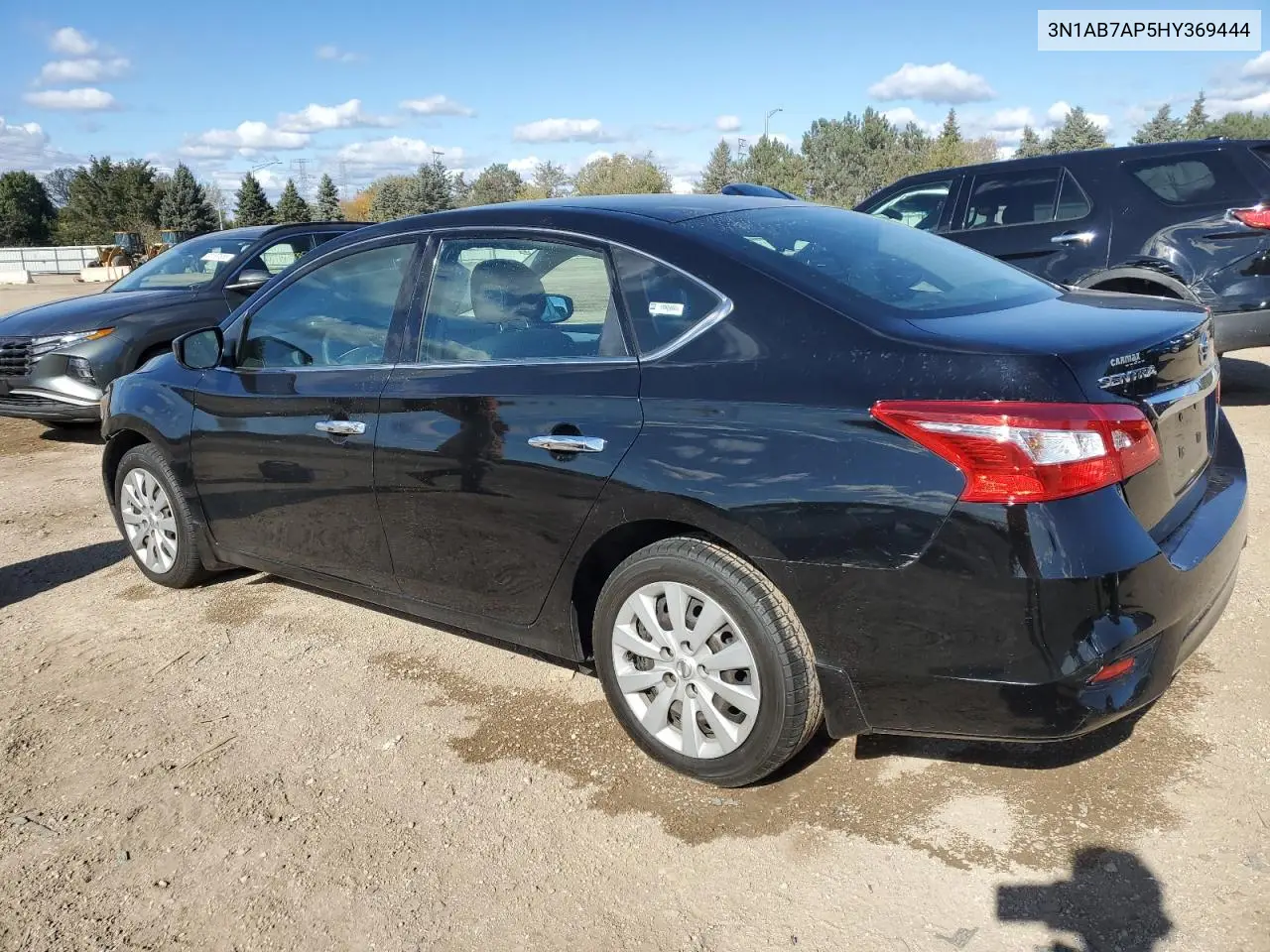 3N1AB7AP5HY369444 2017 Nissan Sentra S