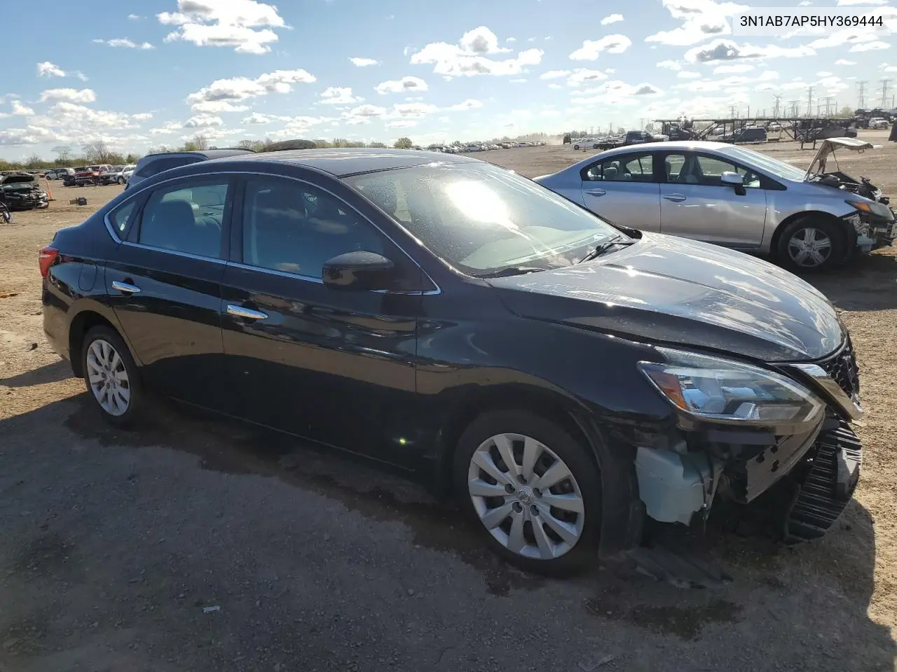 3N1AB7AP5HY369444 2017 Nissan Sentra S