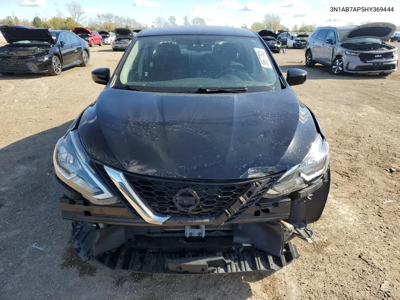 3N1AB7AP5HY369444 2017 Nissan Sentra S