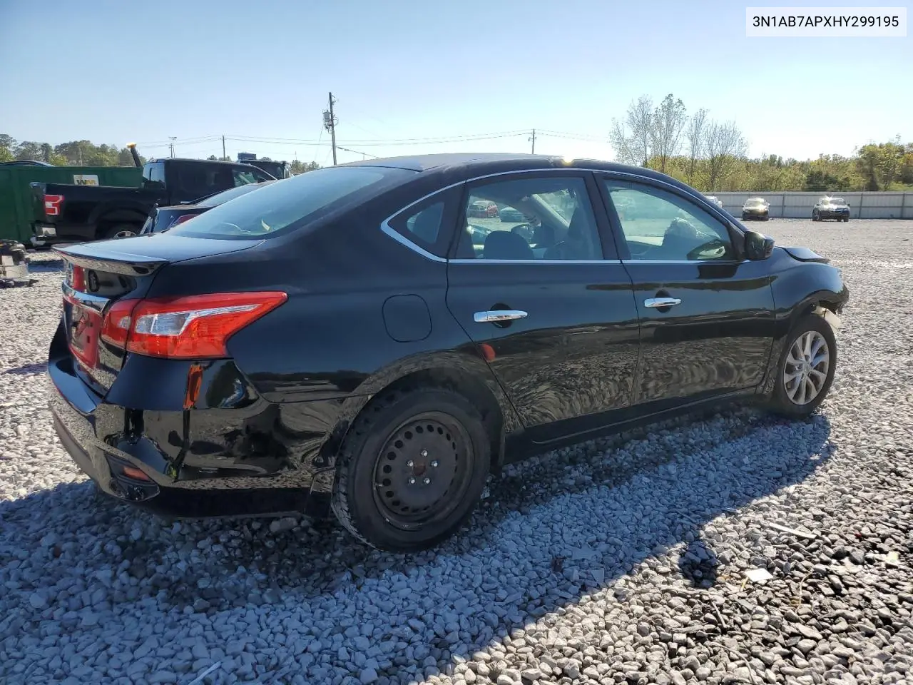 3N1AB7APXHY299195 2017 Nissan Sentra S