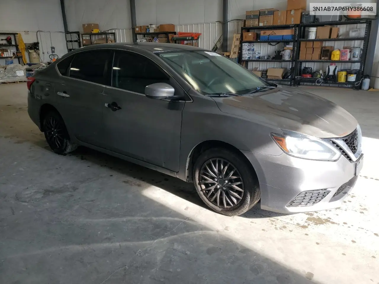 3N1AB7AP6HY386608 2017 Nissan Sentra S