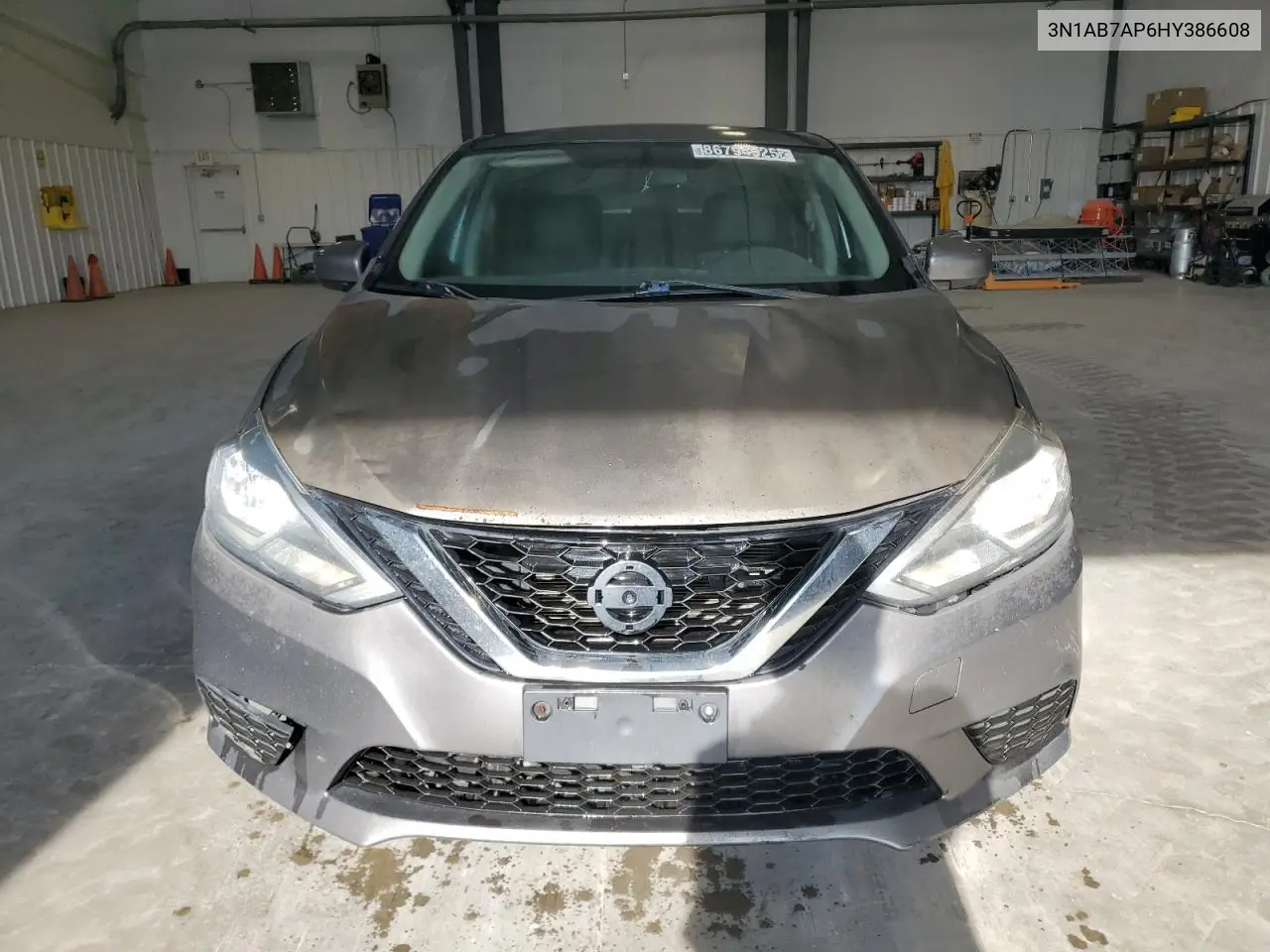 3N1AB7AP6HY386608 2017 Nissan Sentra S
