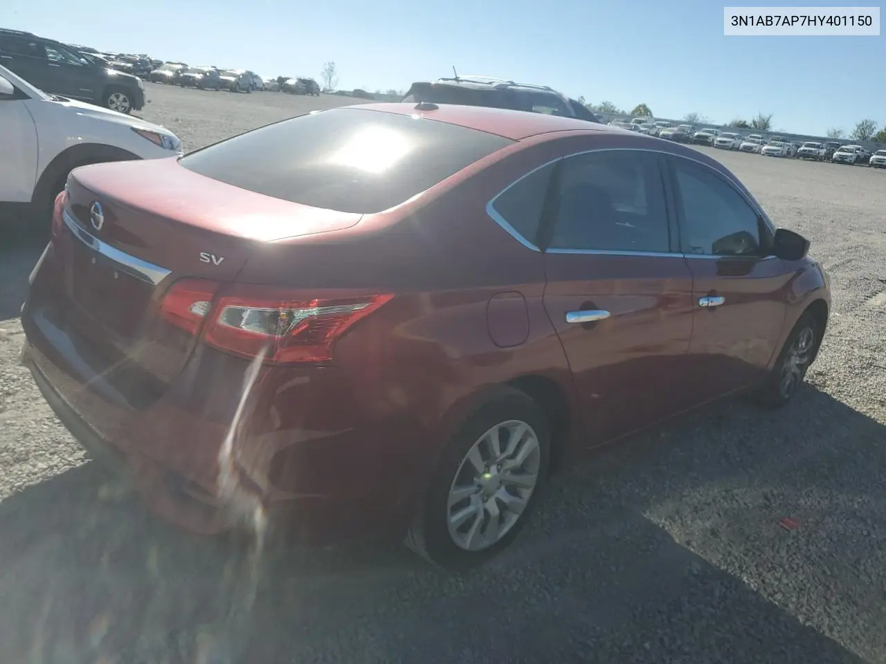 3N1AB7AP7HY401150 2017 Nissan Sentra S