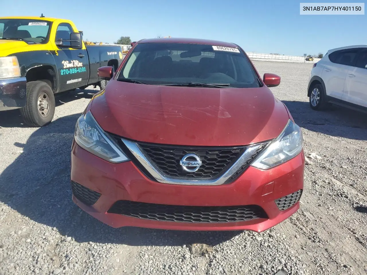 3N1AB7AP7HY401150 2017 Nissan Sentra S